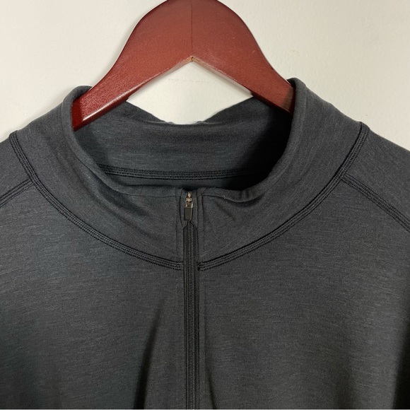 REI Men's Black Quarter Zip Pullover Size XXL - Picture 6 of 11